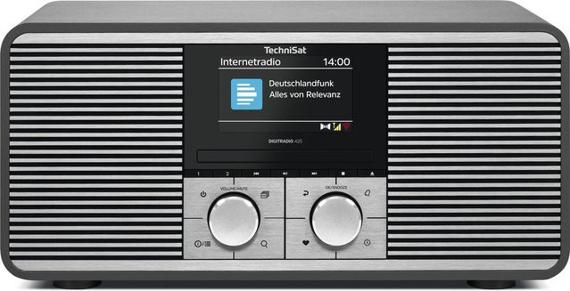 TechniSat DIGITRADIO 425 DAB+ Internet CD Radio in Silber mit Bluetooth und WLAN (40 W) - Bild 1