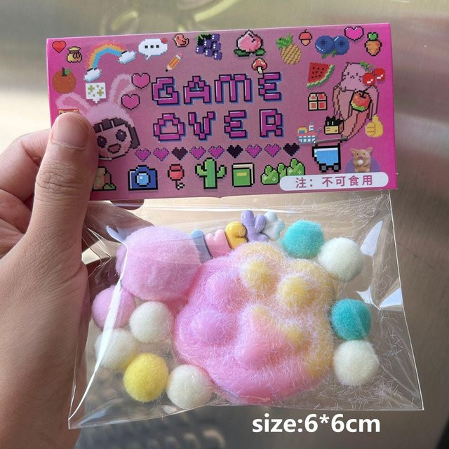 Taba Squishy Fidget Spielzeug, Weiche Katzentatzen, Niedliche Katzenpfoten - Bild 1