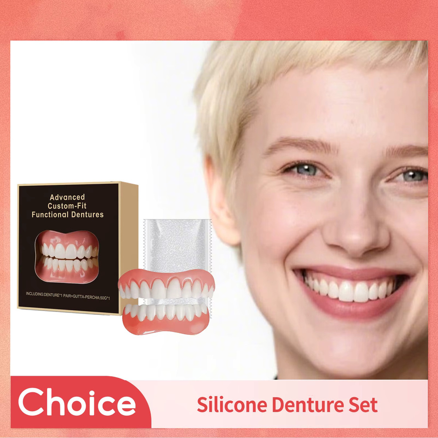 Oralhoe Silikon Zahnersatz Kit, Veneers Prothesenset - Bild 3
