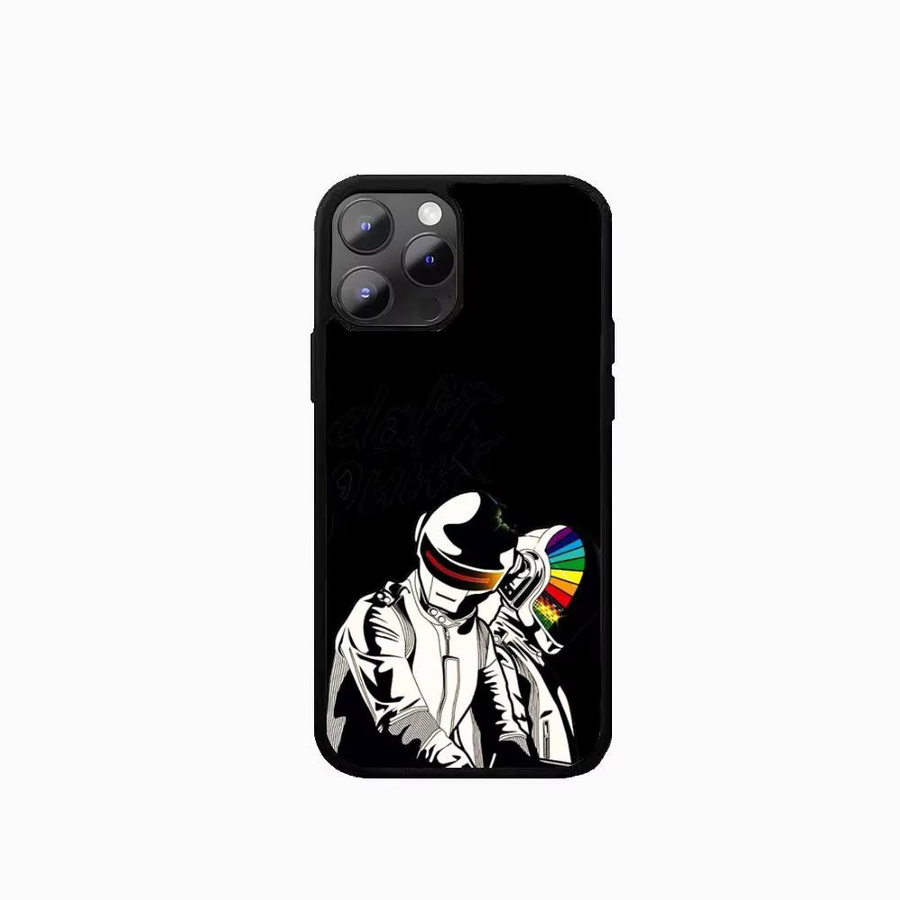 Daft Punk Handyhülle mit Protect Plating für iPhone 11 12 13 14 15 16 Pro Max Plus - Bild 4