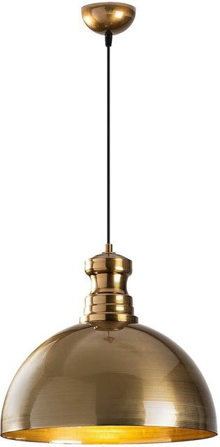 Opviq Pendelleuchte Berceste in Gold aus Metall mit E27 Fassung, B/H/T: 40 x 134 x 40 cm - Bild 1