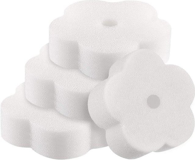 Binchi Outdoor Product Schwimmbad Filter Schwämme Set, 24 Stück, Weiß, B/T/H: 9 x 9 x 3 cm - Bild 1