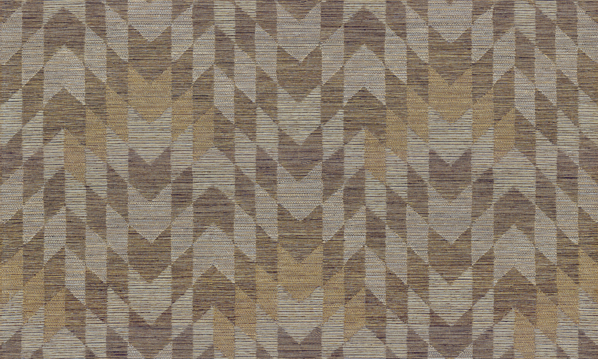 Arte Wallpaper Copán 50541 - Modernes geometrisches Design in Braun mit abstraktem Textil-Look - Bild 1