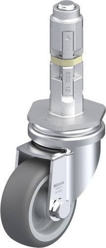 Blickle LRA-PATH 50G-E02 Lenkrolle in Grau und Silber mit 50 mm Rad-Durchmesser und 75 kg Tragfähigkeit - Bild 1