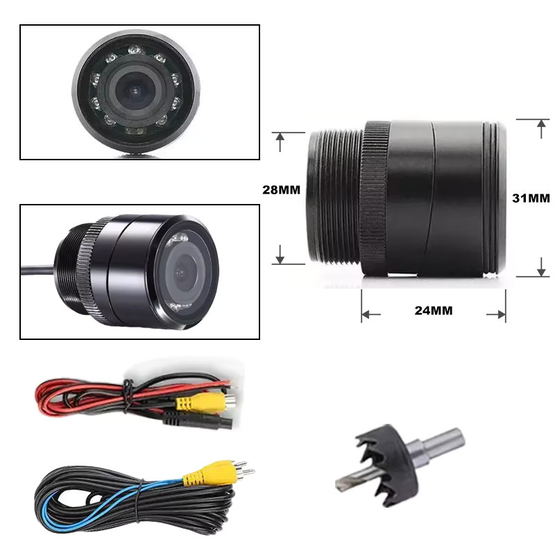 First Safe Wasserdichte CCD-Bohrlochkamera mit IR-Nachtsicht in Schwarz (PAL/NTSC Auto-Switch) - Bild 6