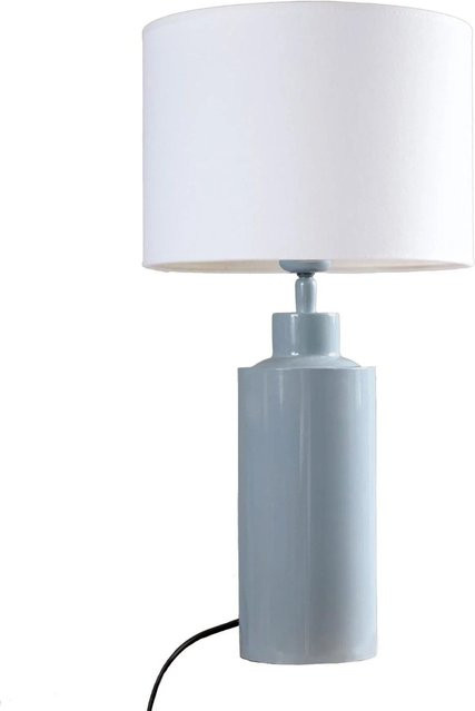 PR Home Solo Tischleuchte in Weiß und Hellblau, B/T/H: 30 x 55 x 55 cm - Bild 1