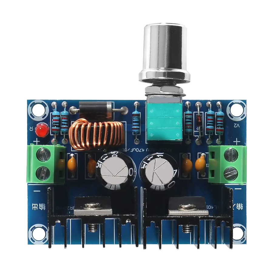 AOKIN XL4016E1 Abwärtswandler XH-M401 DC-DC Abwärtsspannungsreglermodul, PWM-Netzteil, einstellbar von 4–40 V auf 1,25–36 V, 8 A, 200 W - Bild 3