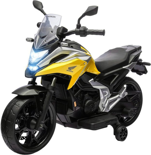 AIYAPLAY Elektro Kindermotorrad, Gelb, ab 3 Jahre - Bild 3