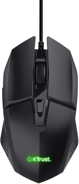 Trust GXT 109 Felox Gaming-Maus in Schwarz mit 6400 DPI - Bild 2