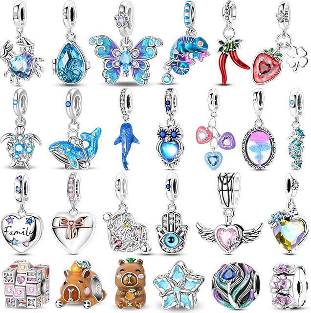Qikaola Charms, 925 Silber, Perle, Damen - Bild 1