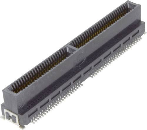 HARTING Steckverbinder aus Messing in Schwarz mit 100 Polen - Bild 1