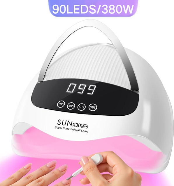 DianaBeauty UV-LED-Nagellampe mit LCD-Display, 90 LEDs - Bild 1
