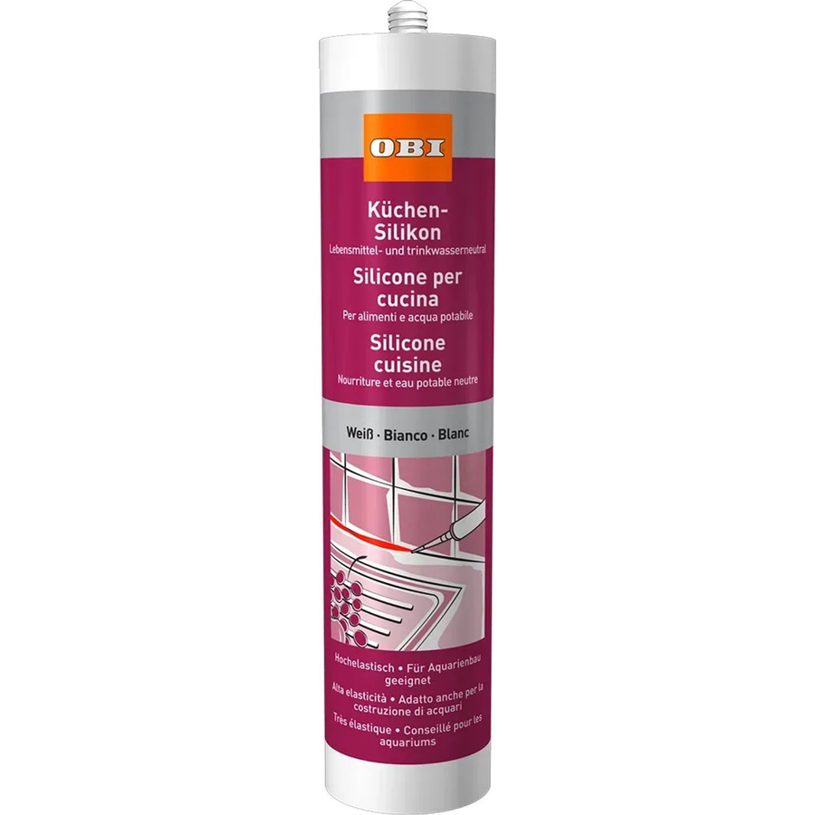 OBI Küchen-Silikon in Weiß, 310 ml - Bild 2