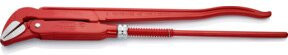 Knipex Rohrzange 45 Grad rot pulverbeschichtet 570 mm - Bild 1