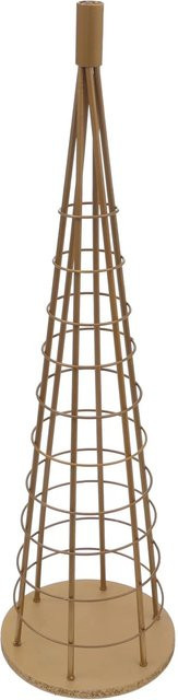 MCW Deko-Baum O91 aus Metall in Goldfarben, Höhe: 90 cm - Bild 1