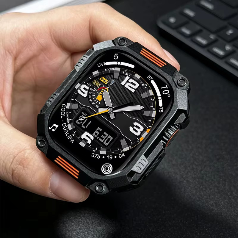 Apple Metall-Schutzhülle für Apple Watch, Titan, Schwarz - Bild 6