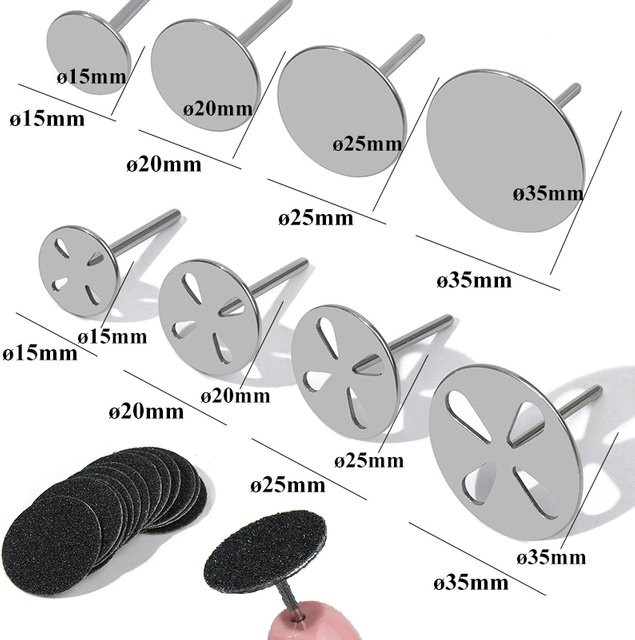 TFSCLOIN Austauschbare Schleifpapierscheiben, Unisex - Bild 1