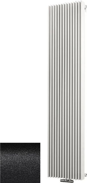 Schulte Design-Heizkörper London Mittenanschluss Pearl-Schwarz 1.556 W H: 180,0 cm, B: 49,8 cm, T: 14,2 cm - Bild 1