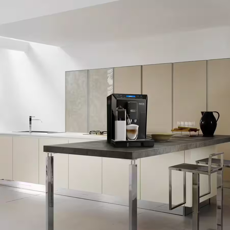 De'Longhi Eletta Cappuccino ECAM 44.660.B Kaffemaschine in Schwarz mit Touch-Display und integriertem Milchsystem - Bild 3
