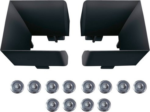 Meeth Einlauftrichter aus Kunststoff in Schwarz, Breite: 4,2 cm, Länge: 3 cm - Bild 1