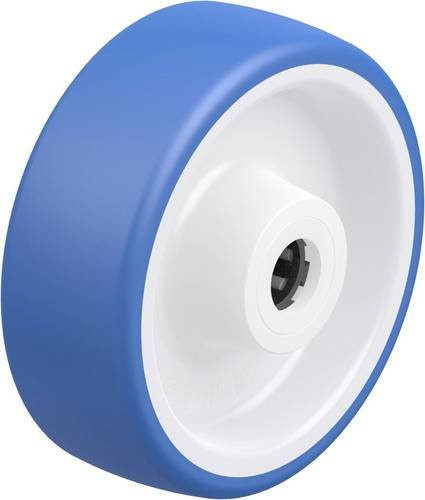 Blickle POTHS 100/15R Rad in Blau mit 100 mm Durchmesser und 200 kg Tragfähigkeit - Bild 1