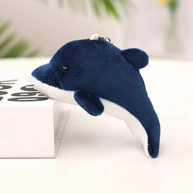 Kidsly Rochen Delphin Plüschpuppe, Meerestiere, Bunt / Mehrfarbig, Blau - Bild 1