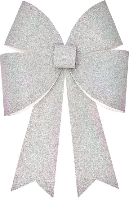 Rico Design Paper Poetry Bastelset mit XL-Schleife in Silber Irisierend und Glitter - Bild 1