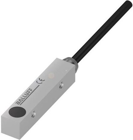 Balluff Induktiver Näherungsschalter BES Q08ZC-POC20B-BP02 BES01T7 bündig PNP Öffner Grau L x B x H: 40 x 8 x 8 mm - Bild 1
