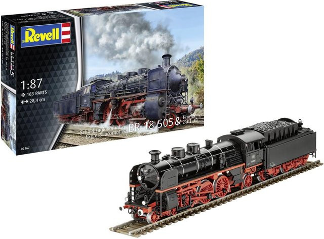 Revell Schnellzuglokomotive BR18 505 mit Tender, Model Set - Bild 1