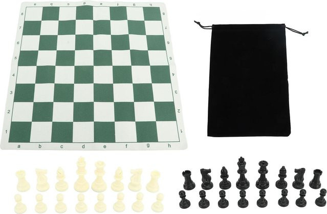 TOMTOP JMS Schachspiel, Kunststoff, mit Aufbewahrungstasche - Bild 1