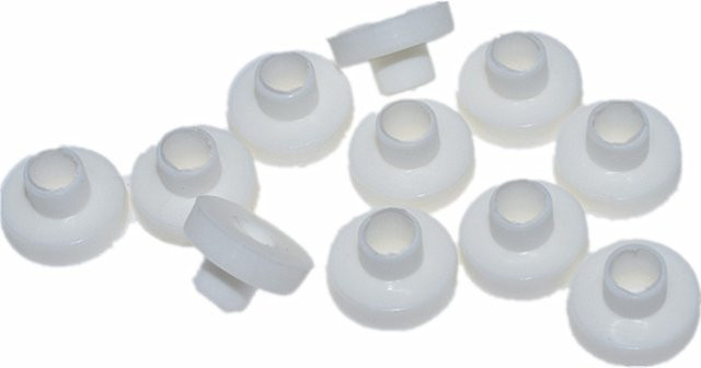 Si Tai&SH Isolationspads für TO-220 Transistoren, 100 Stück, Weiß, inklusive M3 Schrauben - Bild 1