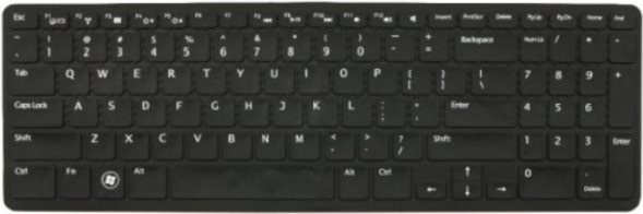 HP ProBook 455 G3 Tastatur in Schwarz mit französischer Tastaturbelegung (827028-051) - Bild 1