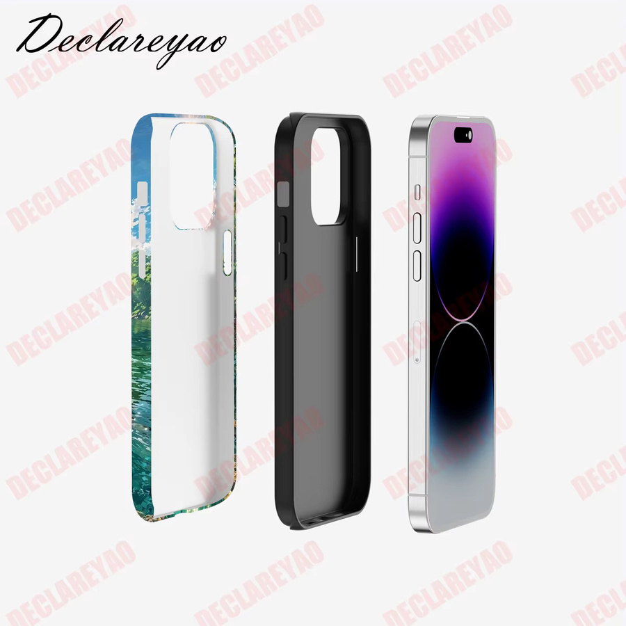 Personalisierte DIY-Fotohülle von DECLAREYAO für iPhone 16, 15, 14, 13, 12, 11, X, XR, XS Max, SE 2022 und iPhone 17 Pro in Multicolour - Bild 2