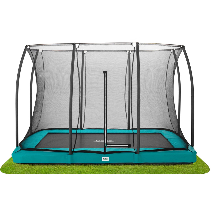 Salta Trampolin Comfort Edition Ground rechteckig Grün B/T: 305 x 214 cm - Bild 2