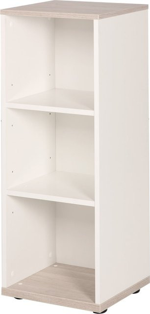 roba Seitenregal Moritz für das Babyzimmer in Weiß / Luna Elm, B/T/H: 30,5 x 32 x 90,5 cm - Bild 1