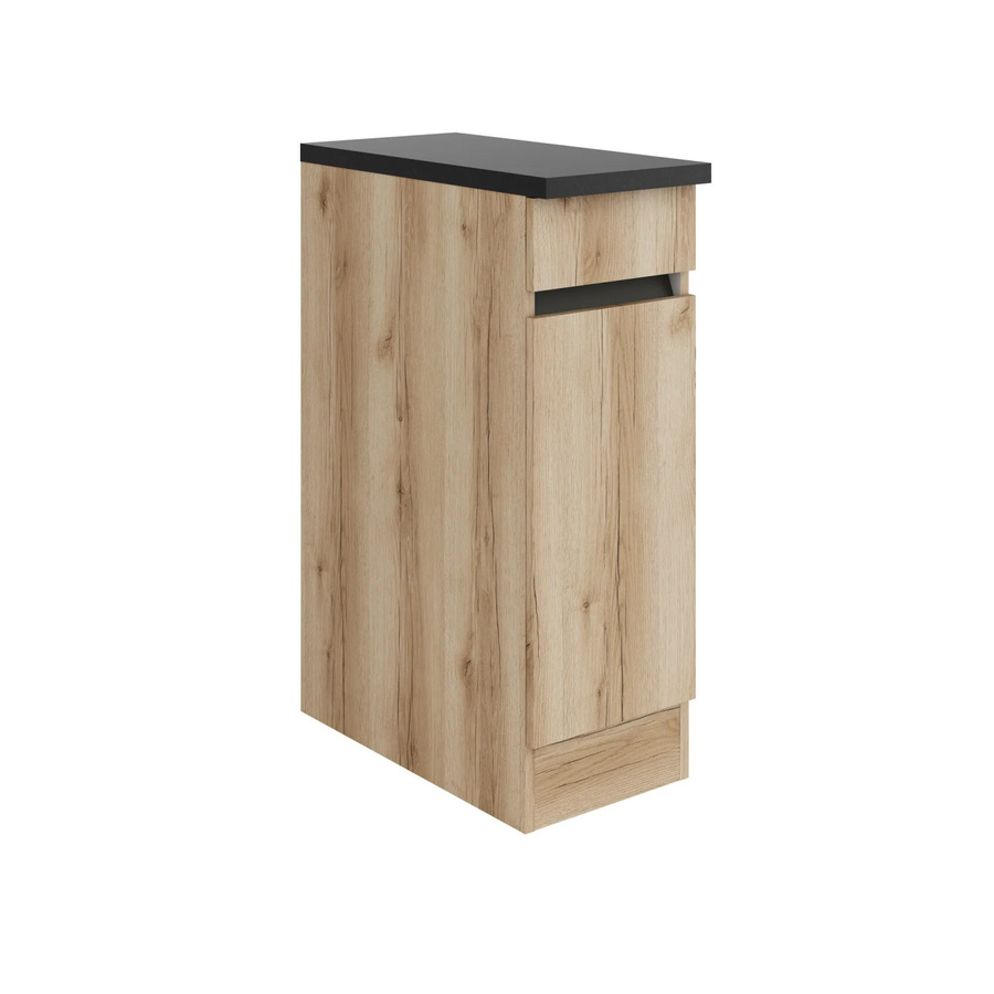 Optifit Küchen-Unterschrank Kaya290 in Wildeiche Nachbildung, Braun, B/T/H: 30 x 60 x 88 cm - Bild 2