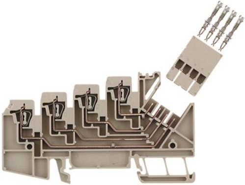Weidmüller Rangierverteiler Distribution Board, beige, 50 Stück - Bild 1