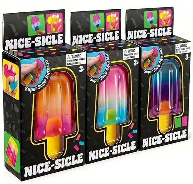 Schylling Nice Cube, Stressabbauender Squishy Würfel, Knetobjekt - Bild 1