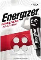 Energizer Alkaline Knopfzellen A76 LR44 1,5V 4er Packung - Bild 2