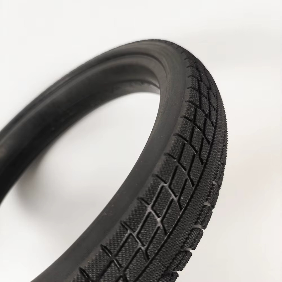 Be Cool Slide Traffic Radreifen vorne oder hinten, PU Tubeless Ersatzreifen in Schwarz für Kinderwagen und Baby Buggy - Bild 4
