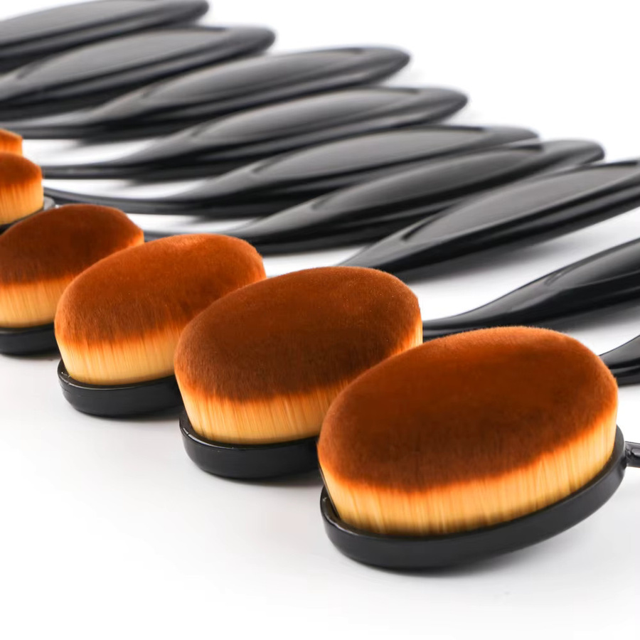 10er-Pack Craft Ink Blending Brushes Set aus Kunststoff in Schwarz für die Kartenherstellung - Bild 3