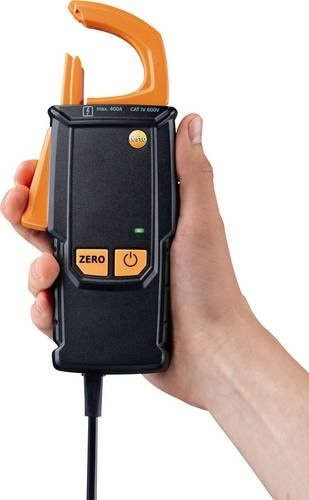 testo 0590 0003 Stromzangenadapter in Schwarz mit Messbereich 0 - 400 A AC/DC - Bild 1