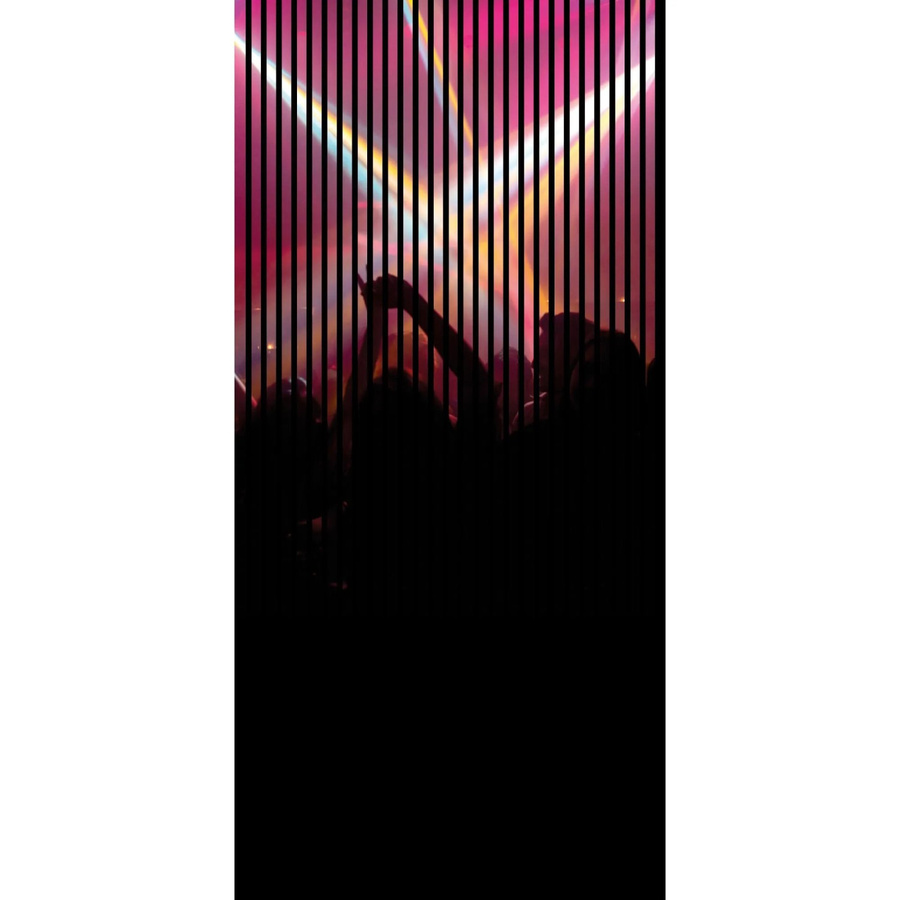 FN Acustico Akustikplatte Clubbing Bunt aus PET und MDF, B/T/H: 113,3 x 1,9 x 240 cm - Bild 2