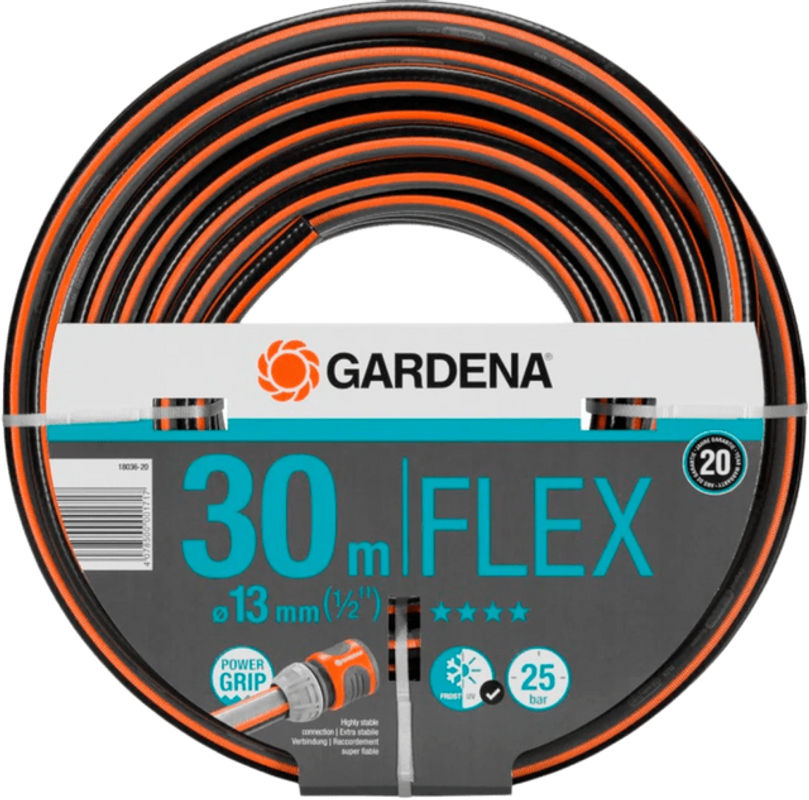 GARDENA Comfort FLEX Gartenschlauch, 1/2 Zoll, 30 m, grau - Bild 4