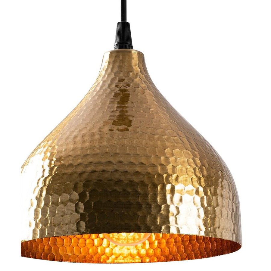 Opviq Pendelleuchte Tattoo in Bronze aus Metall mit E27 Fassung, B/H/T: 18 x 114 x 18 cm - Bild 3