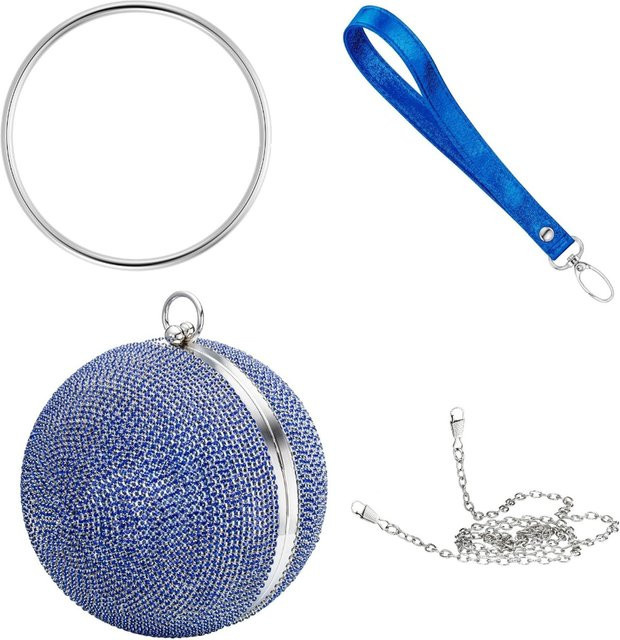 Julie Julsen Handbag Metall, Zirkonia, blau, Damen - Bild 1