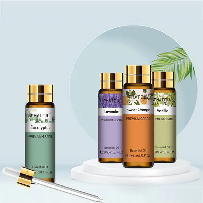 PHATOIL Aromatherapie-ätherische Öle für Diffusor und Kerzenherstellung, 10 ml - Bild 1