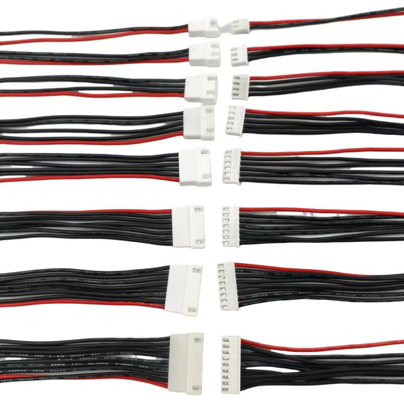 KePaQi Lipo-Balancekabel Verlängerungskabel, 10-teiliges Set, Schwarz - Bild 4
