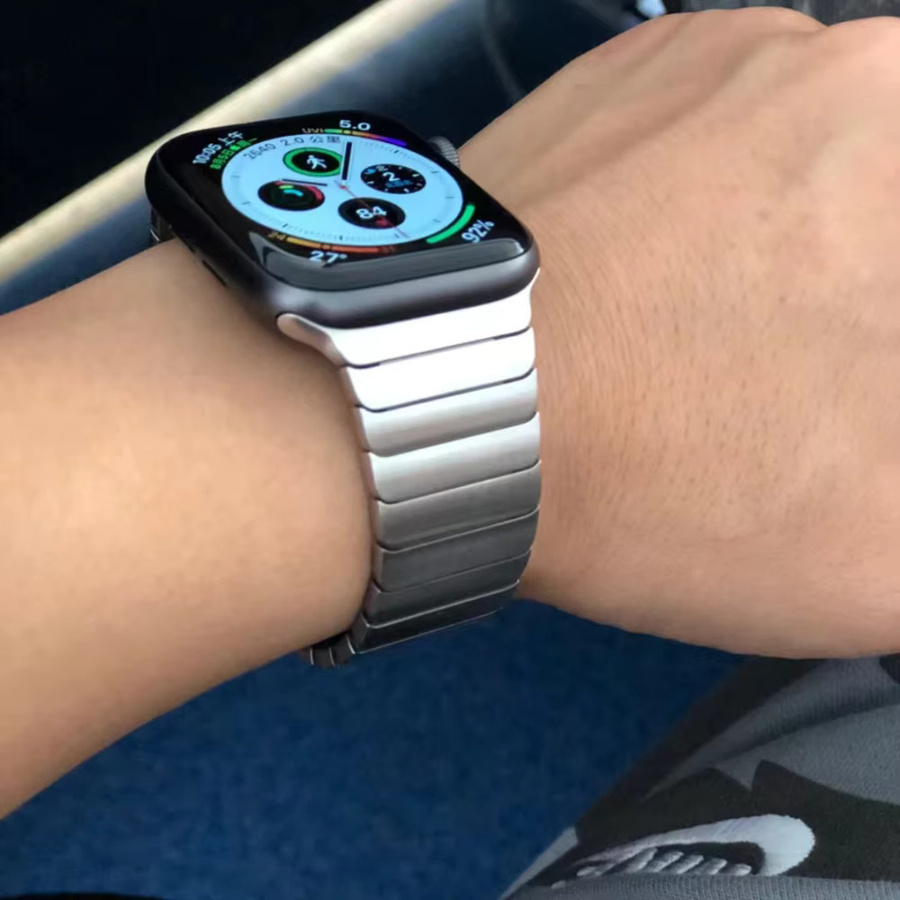 Uhrenarmband Edelstahl, Silber, Unisex - Bild 3