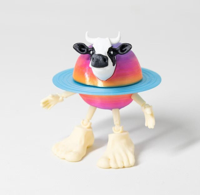 Yiran bag Hai-Figur, Lustige Puppe, Beweglich Gelenkig, ab 14 Jahren - Bild 1